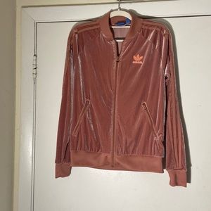 Adidas Velour Jacket size S